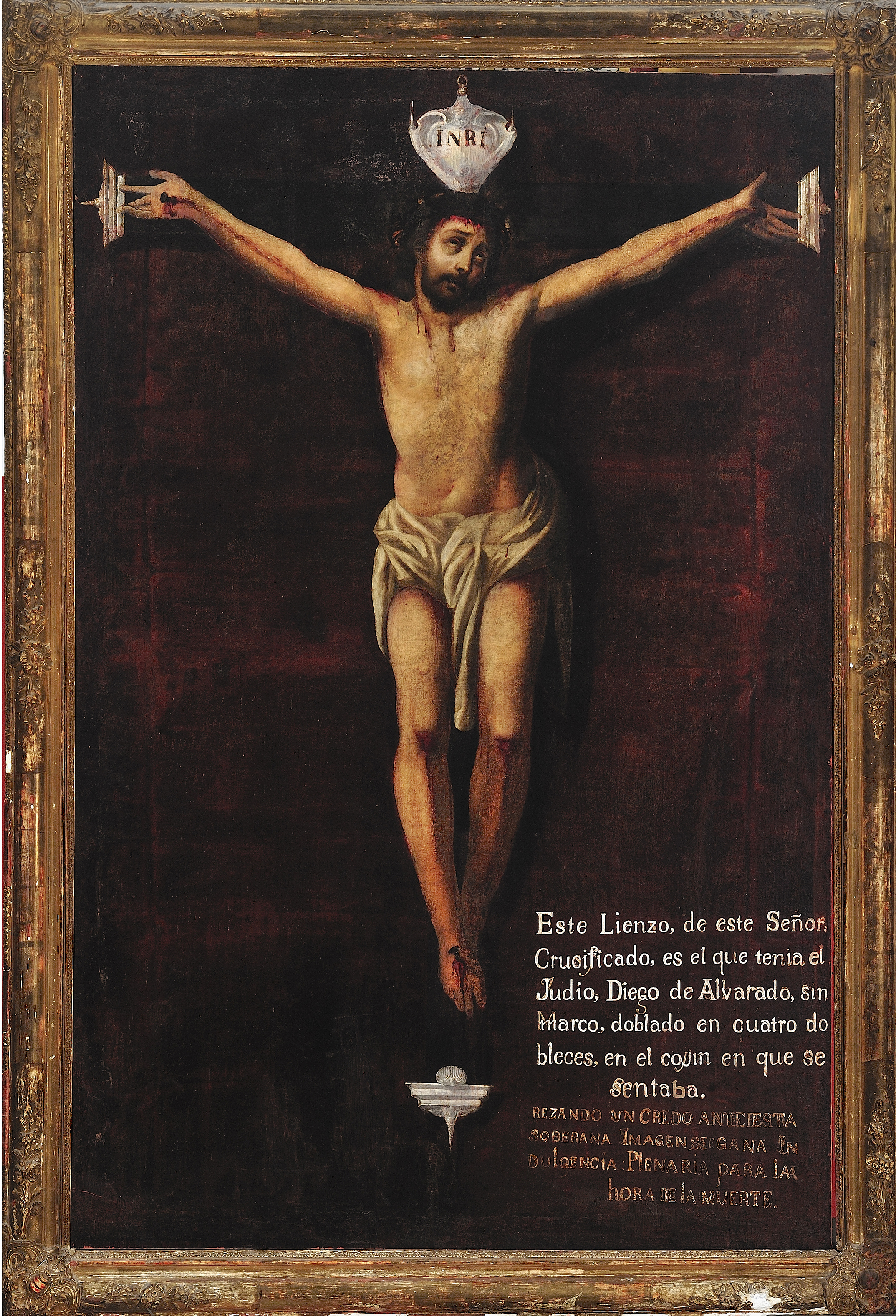 Crucificado (de la profanación) | Domus Fidelis. La devoción en la casa poblana | Museo Amparo, Puebla