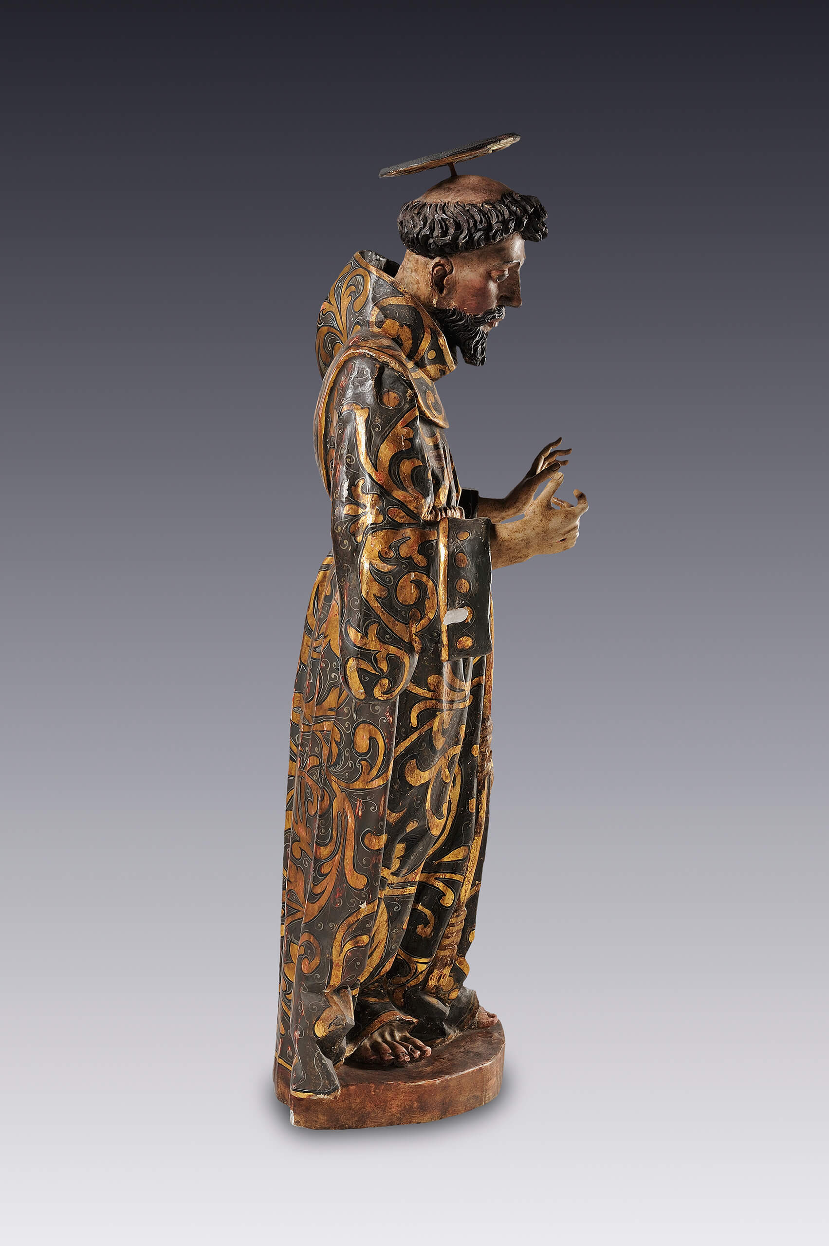 San Francisco de Asís | Acervo Escultórico.  Escultura Virreinal Encrucijada | Museo Amparo, Puebla